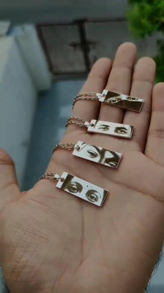 Customized Eye Necklace