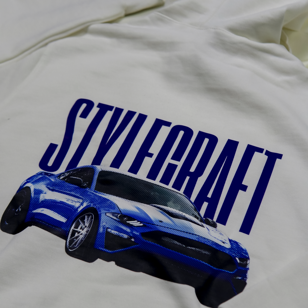 StyleCraft Car Graphic Hoodie – Premium Streetwear Pullover