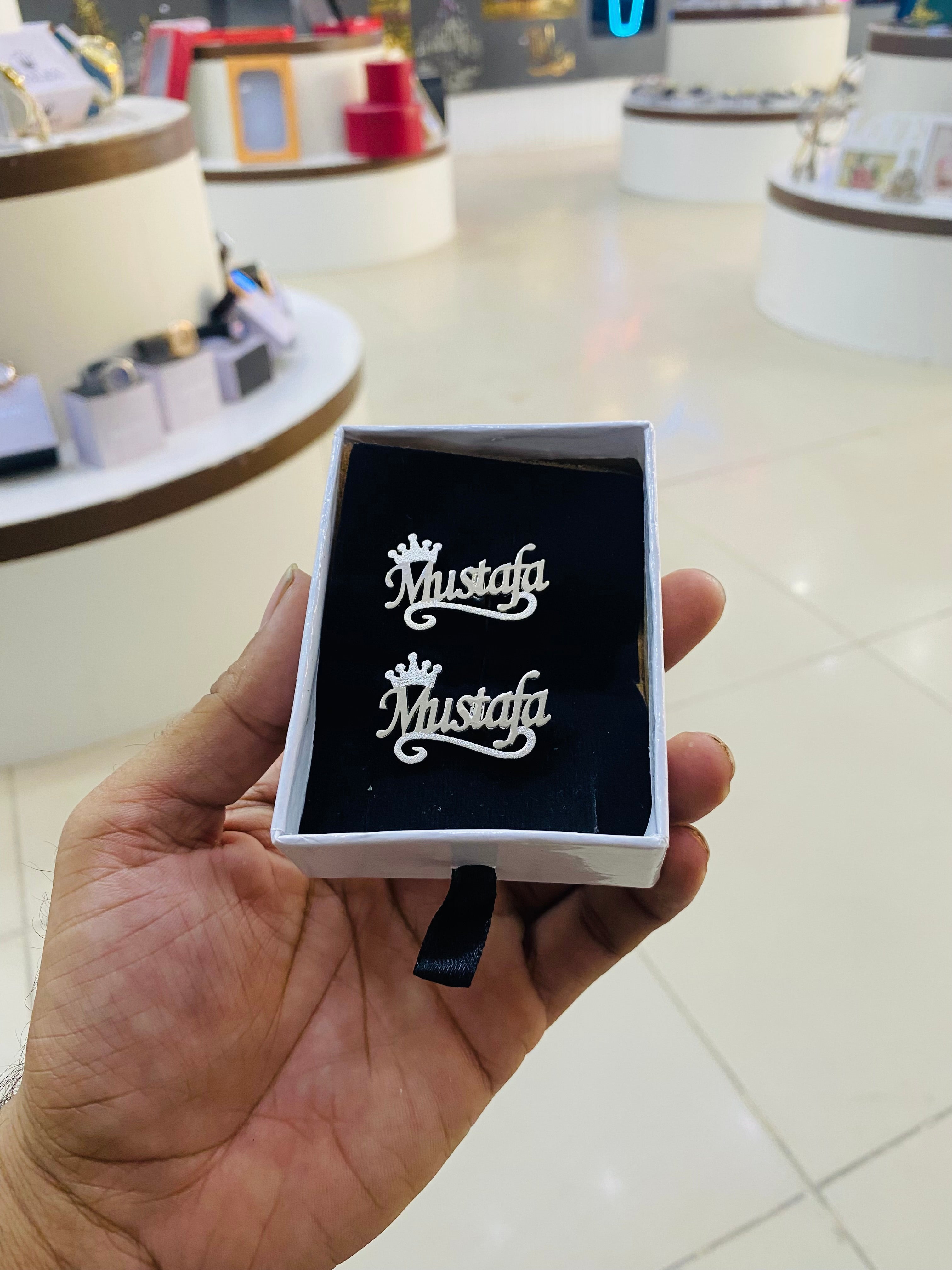 Customize Name Cufflinks