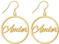 Personalized Customize Name Earrings