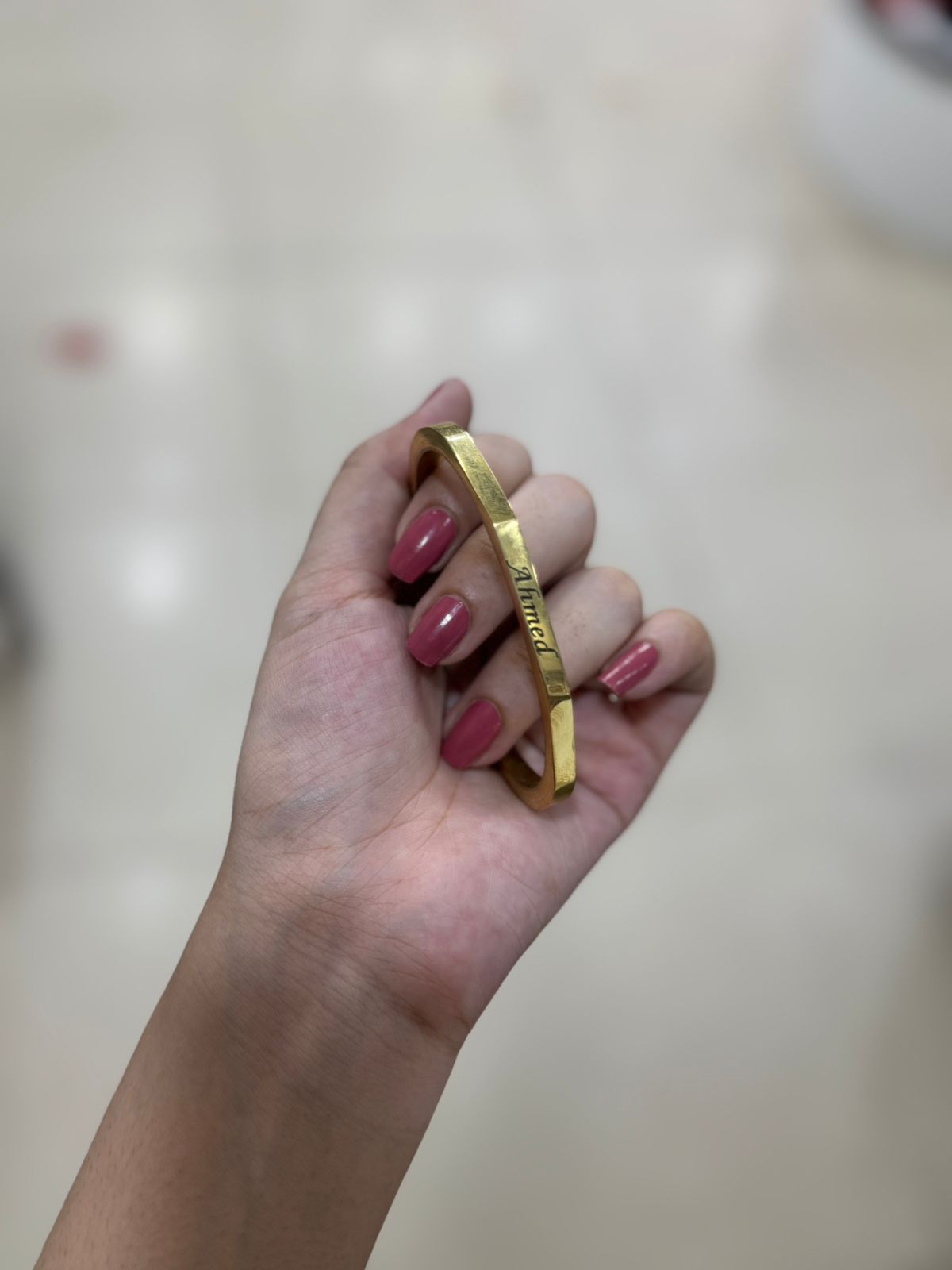 Hexagon Engraved Karha