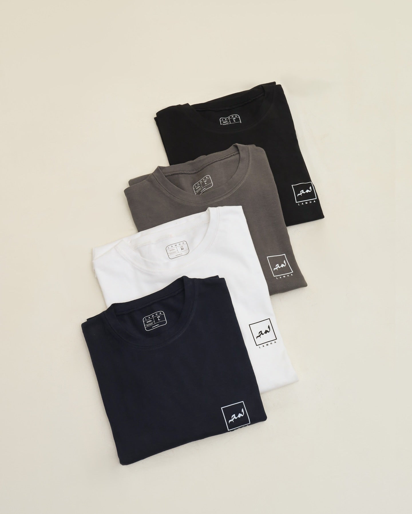 LAMHA Premium Cotton T-Shirt | Minimal Streetwear Essential 🖤