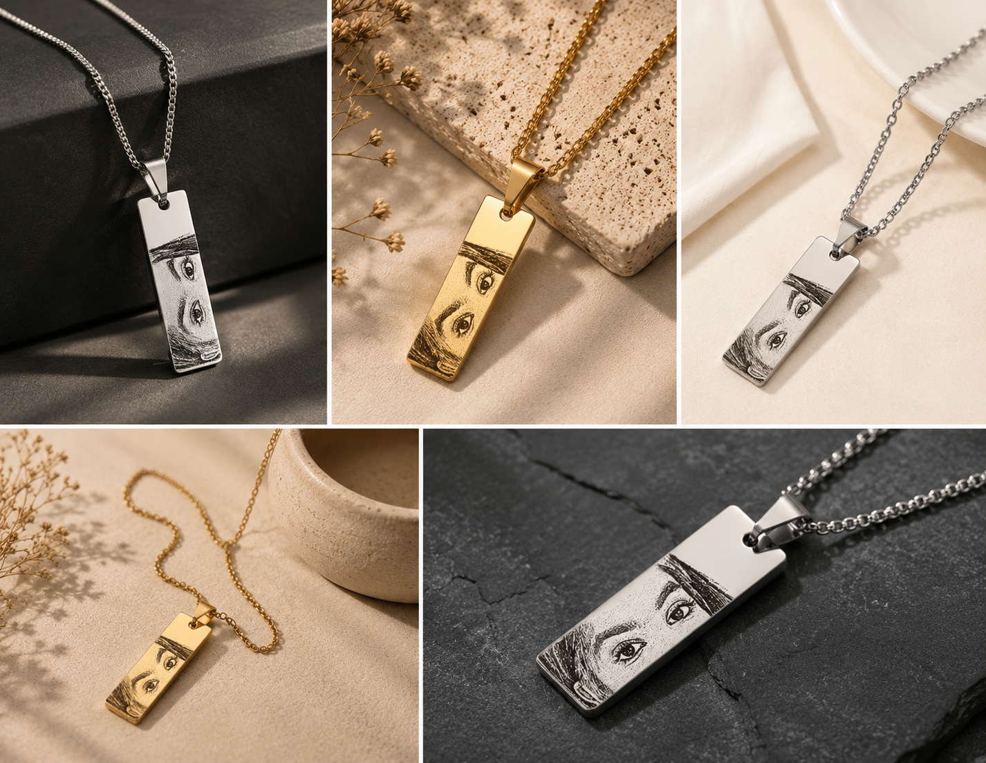 Customize Eye Necklace