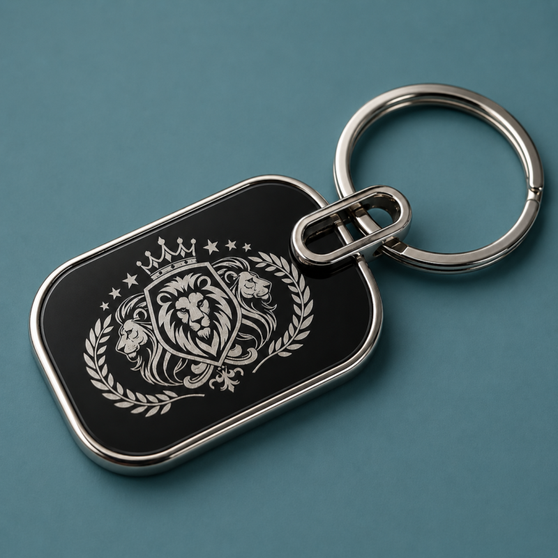 Personalized Metal Keychain
