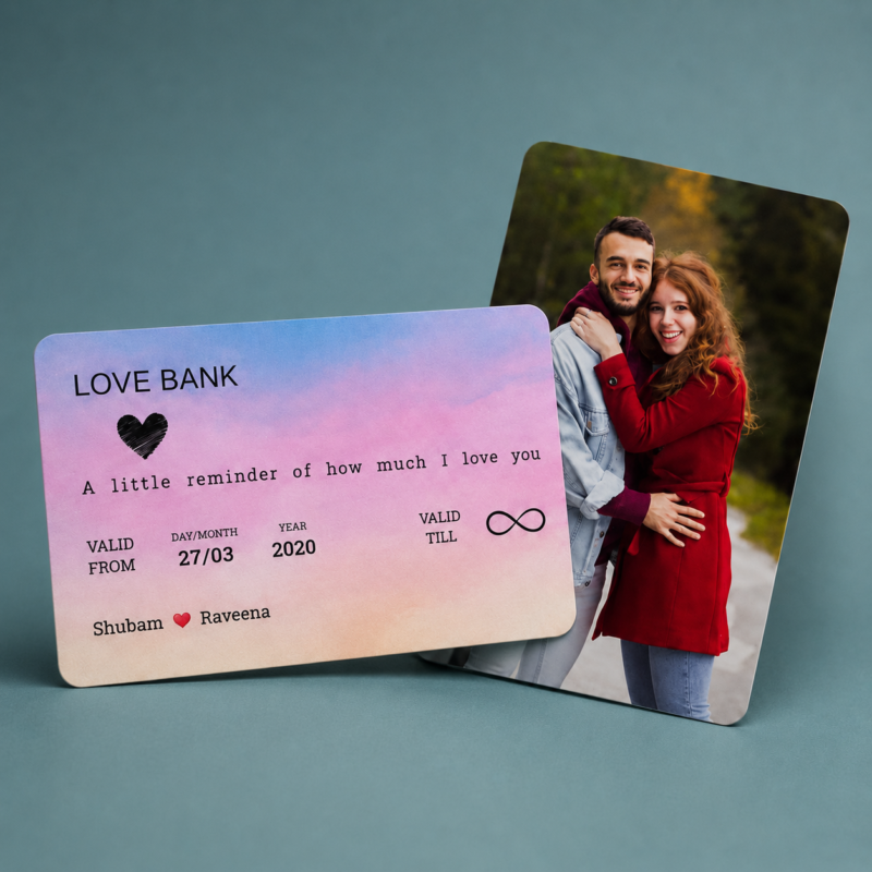 Personalised Photo Customized Wallet Card